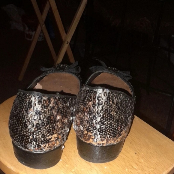 Pre-loved Sequence leopard print shoes - Picture 4 of 7